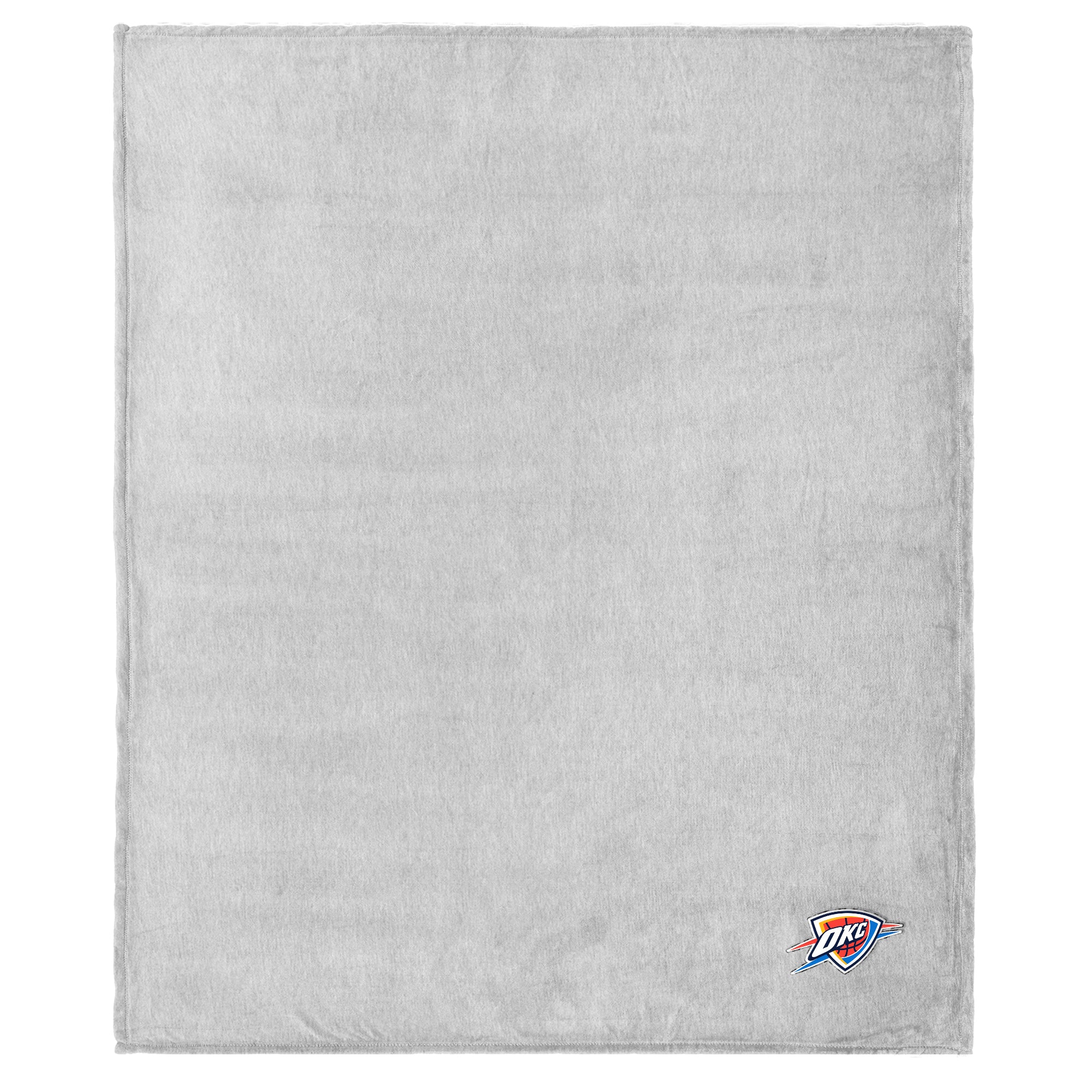 NBA Oklahoma City Thunder Logo Sweatshirt Throw Blanket 50x60 inches