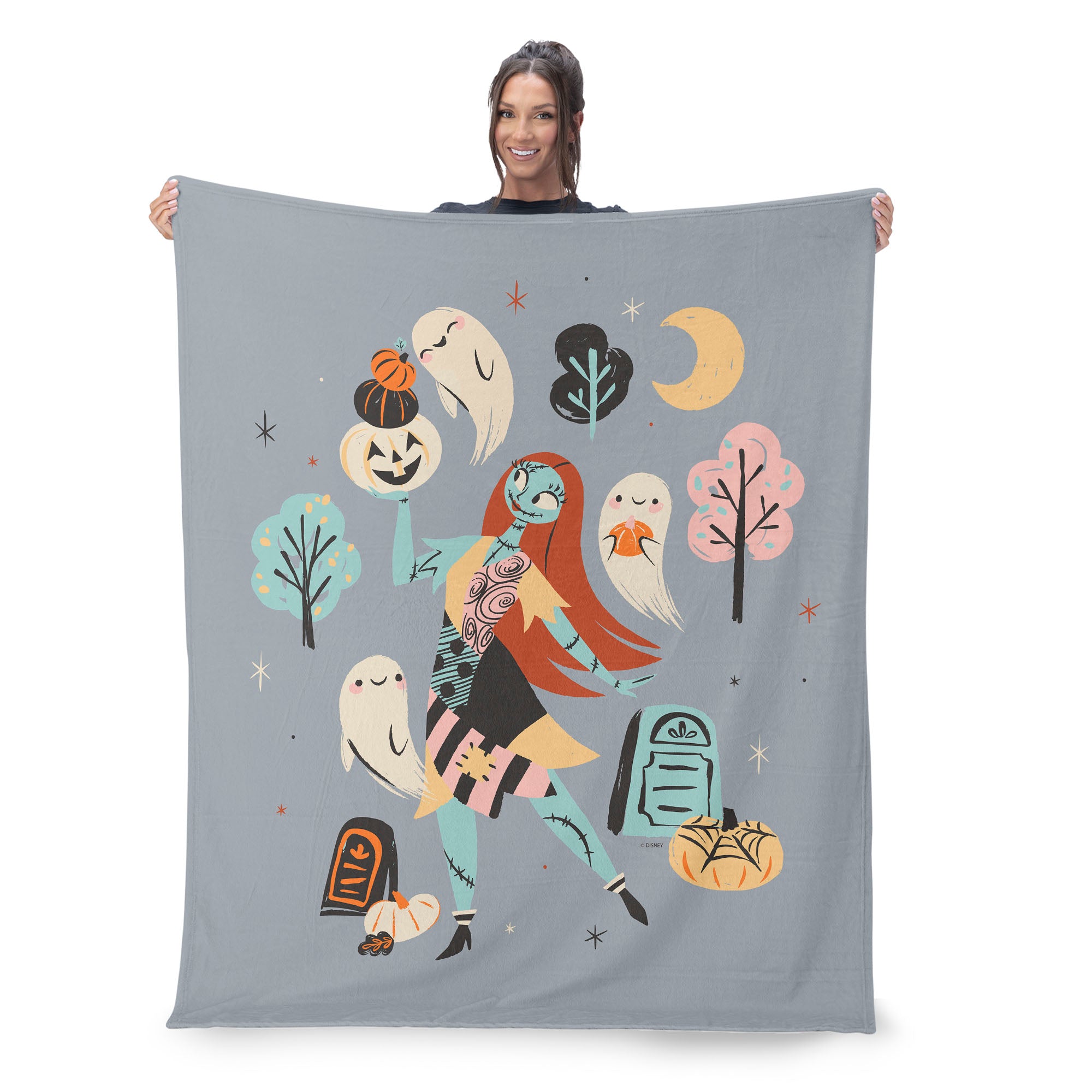 Disney Nightmare Before Christmas Sally Dance Silk Touch Throw Blanket 50x60 Inches