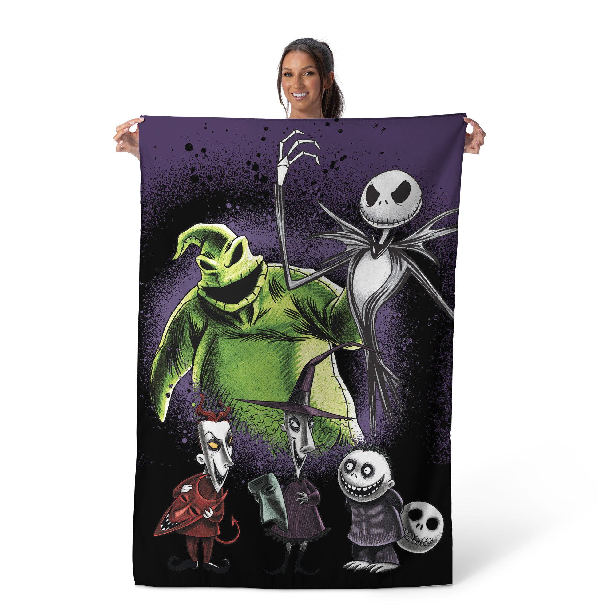 Disney The Nightmare Before Christmas Make You Scream Wall Hanging Tapestry 40X57 inches