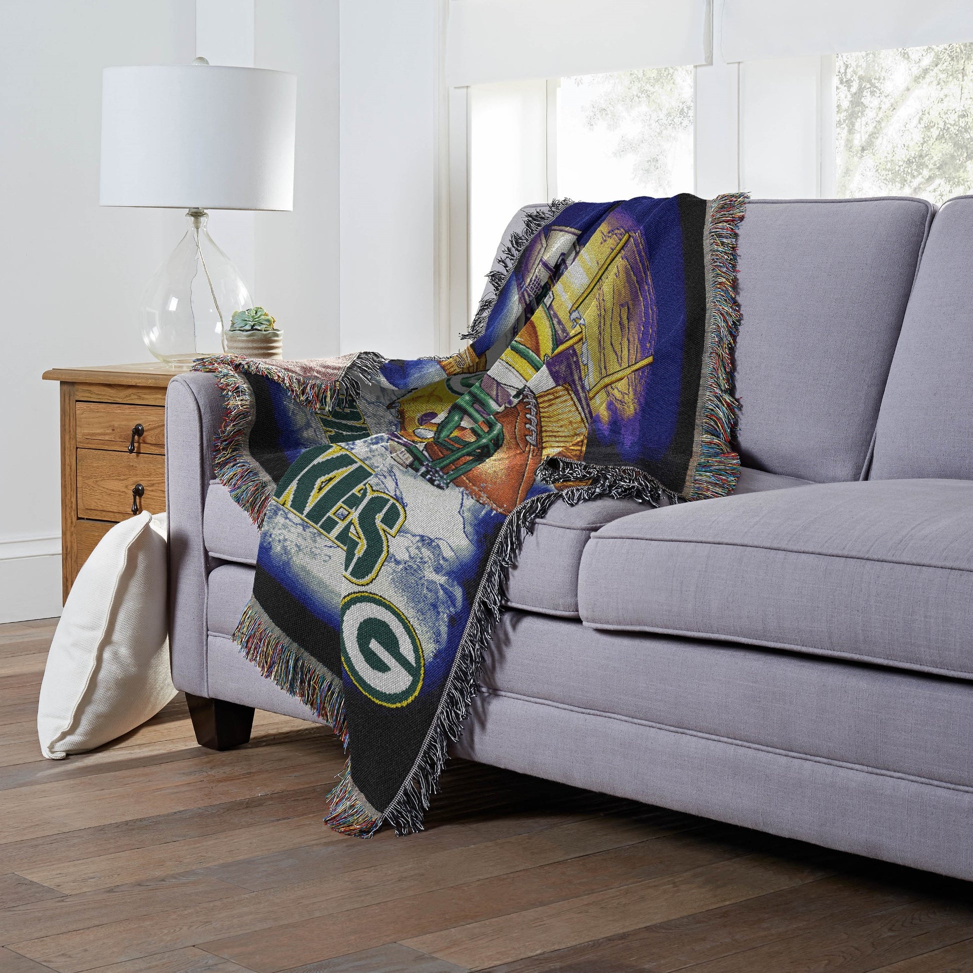 NFL Green Bay Packers Home Field Advantage Tapestry Wall Hanging 48x60