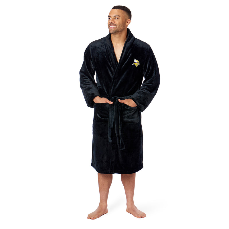 NFL Minnesota Vikings L/XL Silk Touch Robe 26 x 47 Inches