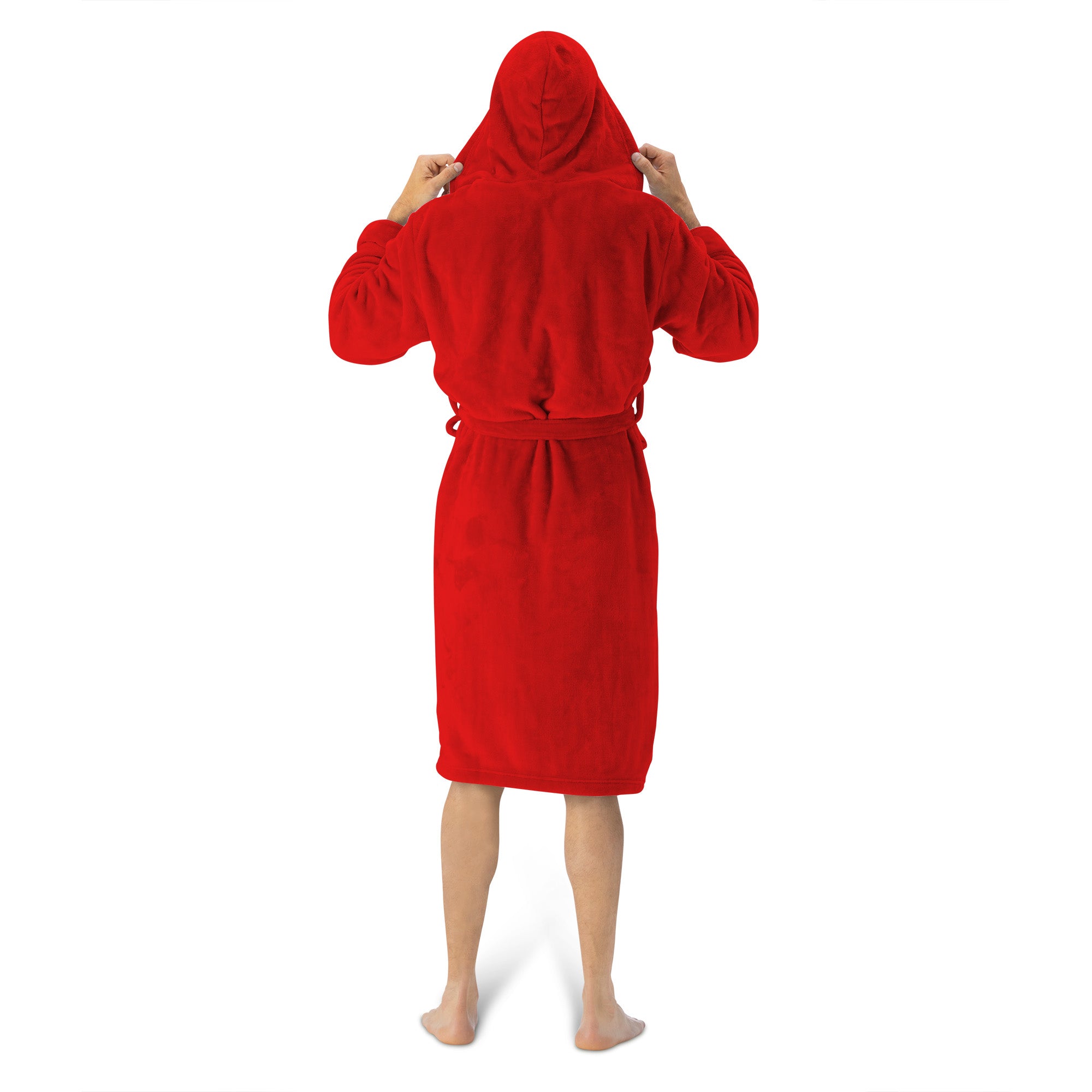 Kansas City Chiefs NFL Hooded Silk Touch Robe 26x47 Inches