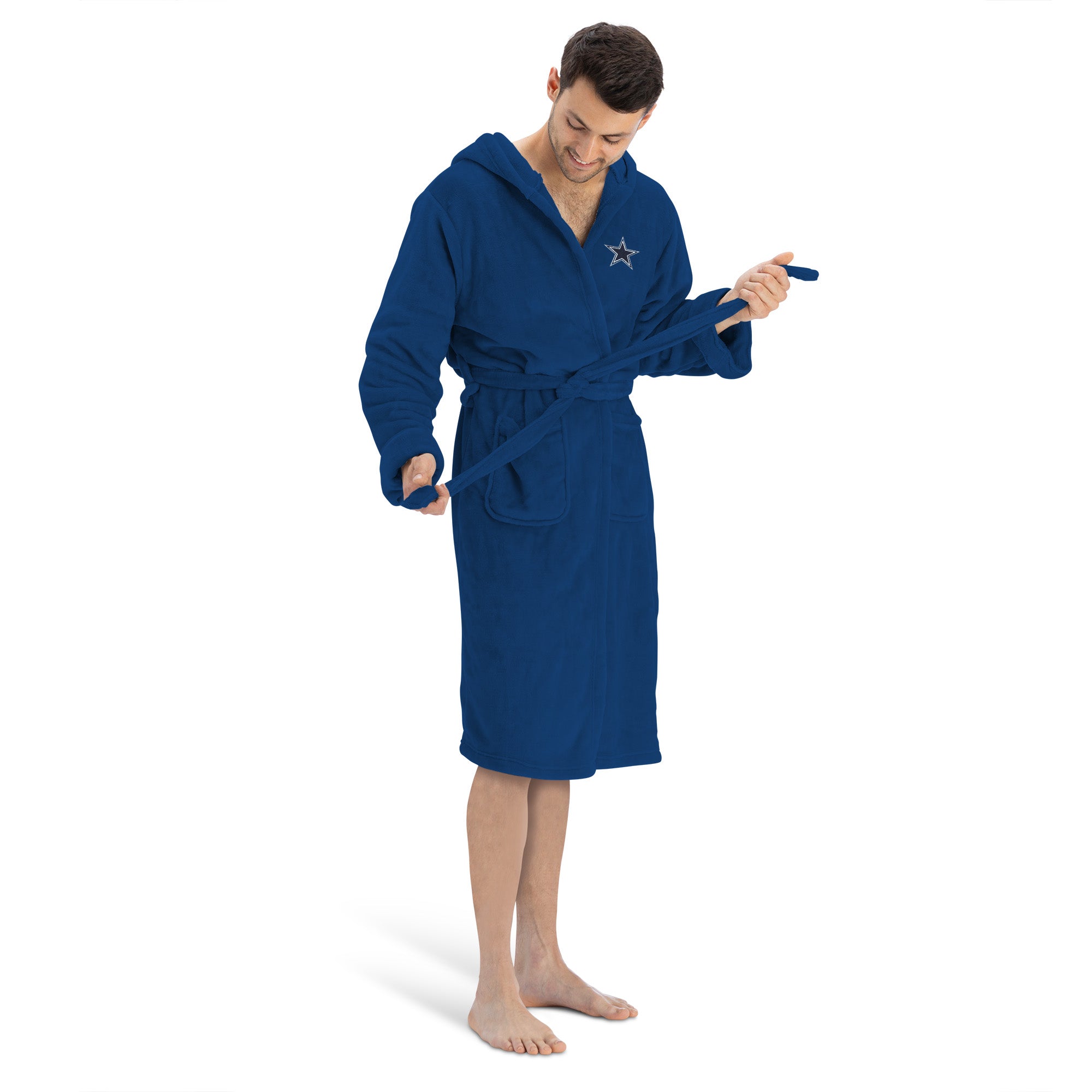 NFL Dallas high quality Cowboys Silk Touch Bath Robe