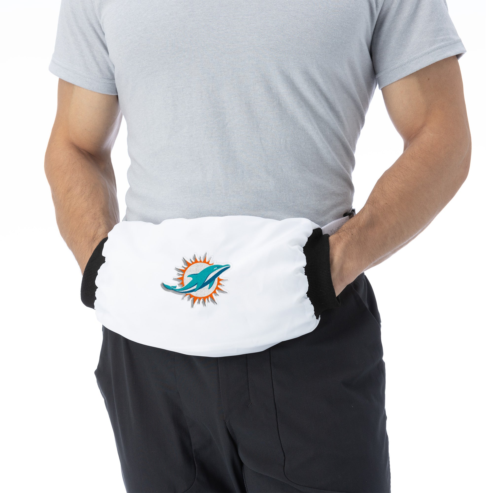 Miami Dolphins NFL Plush Handwarmer 7x15 inches