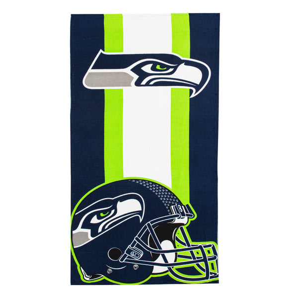 Seattle Seahawks NFL Read Beach Towel 30 x 60 inches
