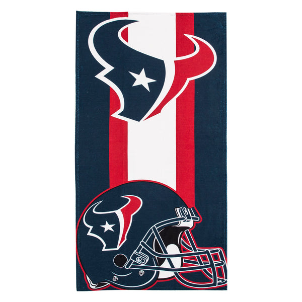 NFL Houston Texans Zone Read Beach Towel 30X60 Inches