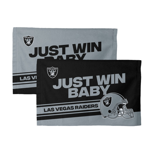 NFL Las Vegas Raiders Play Action Fan Towel 2 Pack 16 x 25 Inches