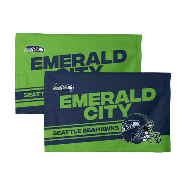 NFL Seattle Seahawks Play Action Fan Towel 2 Pack 16 x 25 Inches