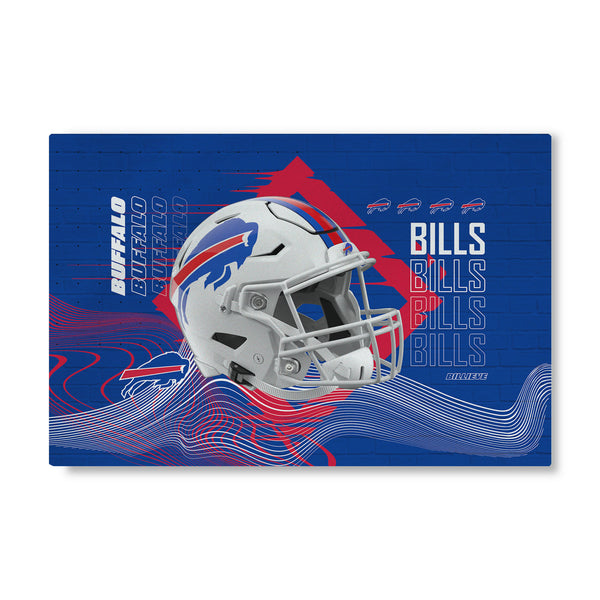 Buffalo Bills NFL Wavelength Washable Rug 20X32 Inches