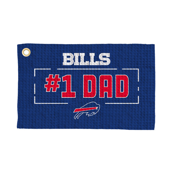 Buffalo Bills #1 Dad Waffle Golf Towel