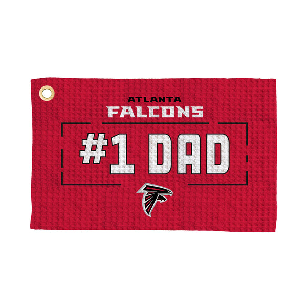 Atlanta Falcons #1 Dad Waffle Golf Towel
