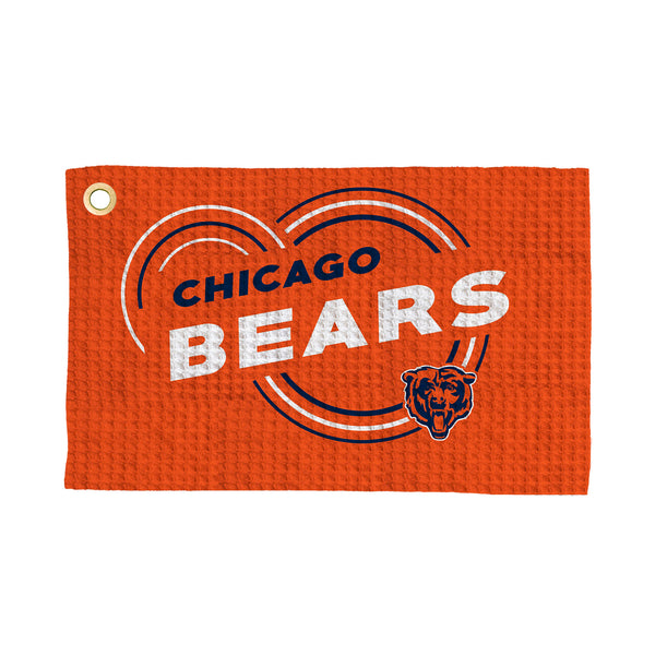 Chicago Bears NFL Droplets Waffle Fan Towel 16x25 inches