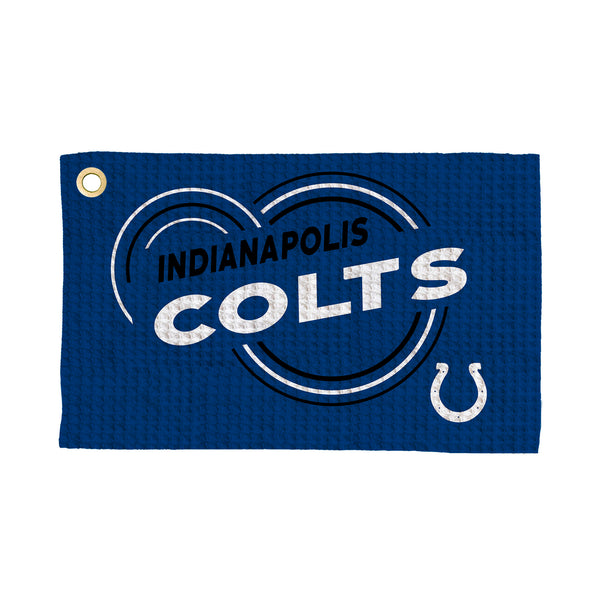 Indianapolis Colts NFL Droplets Waffle Fan Towel 16x25 inches