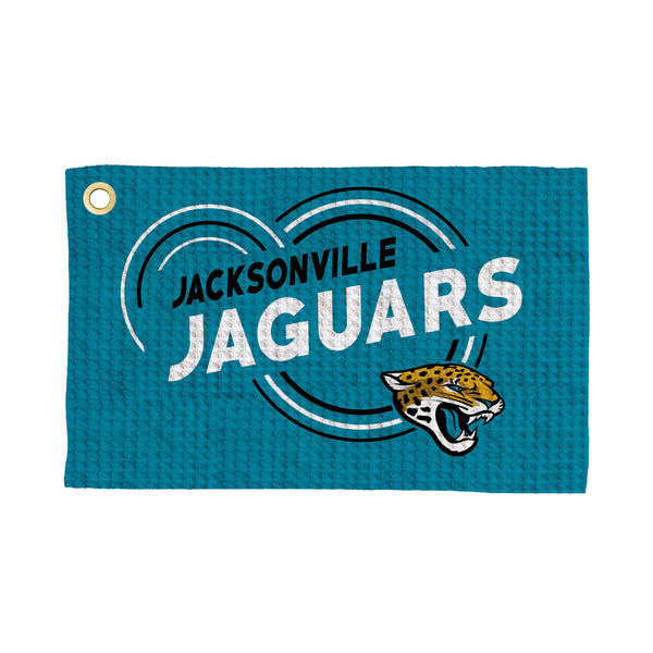 Jacksonville Jaguars NFL Droplets Waffle Fan Towel 16x25 inches