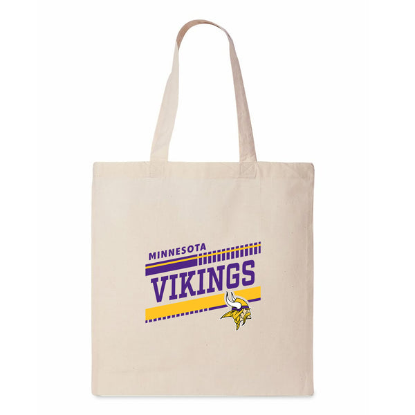 Minnesota Vikings NFL Tracks Tote Bag