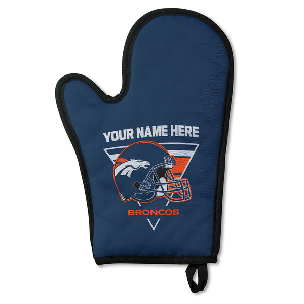 NFL Denver Broncos Personalized BBQ Mitt 8 x 12 Inches