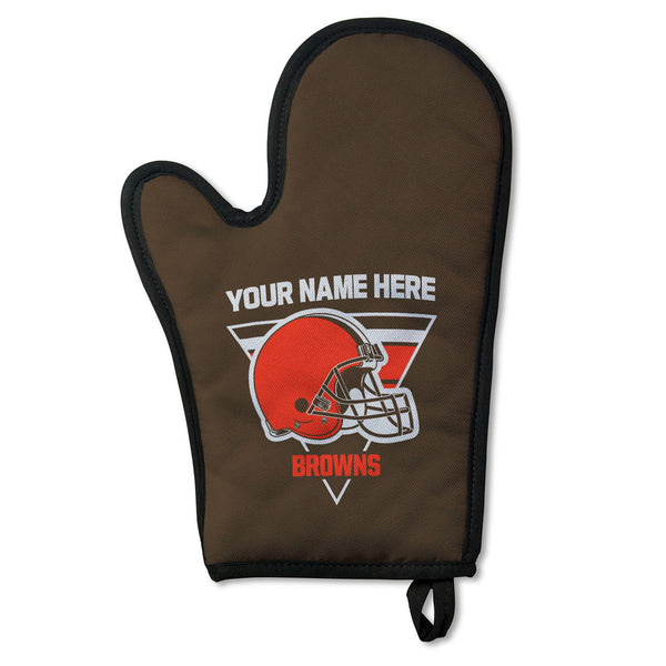 NFL Cleveland Browns Personalized BBQ Mitt 8 x 12 Inches