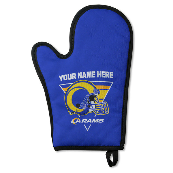 NFL Los Angeles Rams Personalized BBQ Mitt 8 x 12 Inches