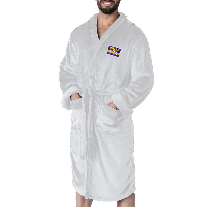Minnesota Vikings NFL Rollout Silk Touch Robe Large/XLarge