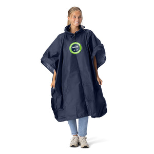 NFL Super Bowl 2026 Seattle Seahawks Multi Champs Coit Team Color Deluxe Poncho 49x44 inches