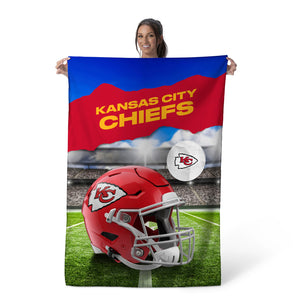 Kansas City Chiefs NFL Midfield Wall Hanging Tapestry 40 x 57 inches