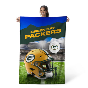 Green Bay Packers NFL Midfield Wall Hanging Tapestry 40 x 57 inches