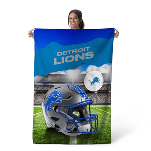 Detroit Lions NFL Midfield Wall Hanging Tapestry 40 x 57 inches