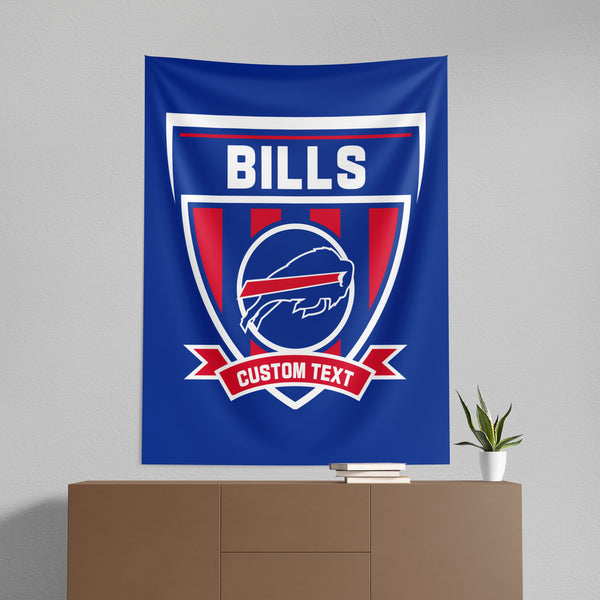 NFL Buffalo Bills Allegiance Personalized Wall Hanging 50x60 Inches