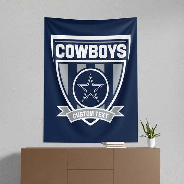 NFL Dallas Cowboys Allegiance Personalized Wall Hanging 50x60 Inches