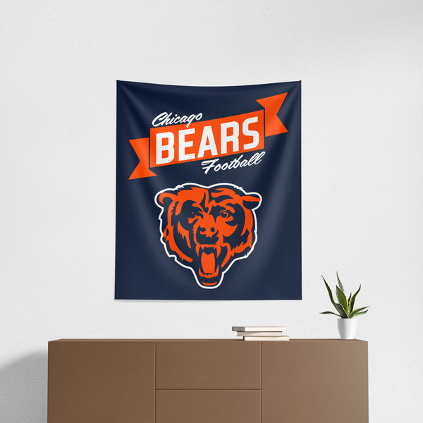 NFL Chicago Bears Premium Wall Hanging 34 x 40 Inches