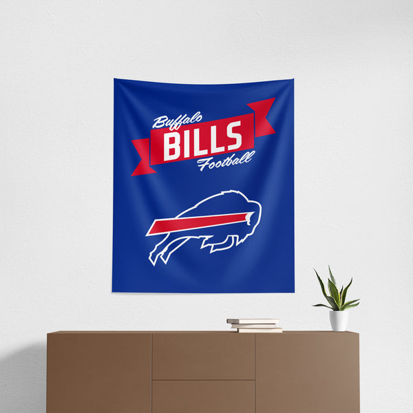 NFL Buffalo Bills Premium Wall Hanging 34 x 40 Inches