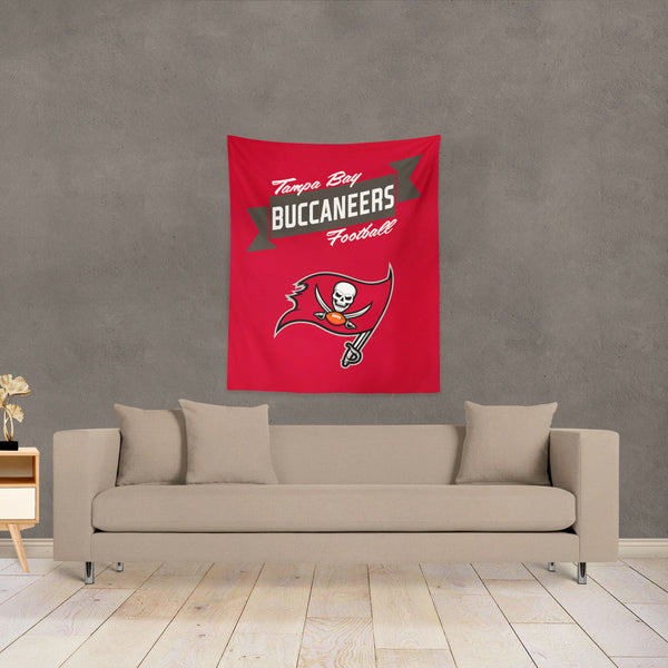 NFL Tampa Bay Buccaneers Premium Wall Hanging 34 x 40 Inches