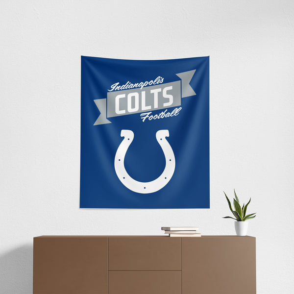 NFL Indianapolis Colts Premium Wall Hanging 34 x 40 Inches