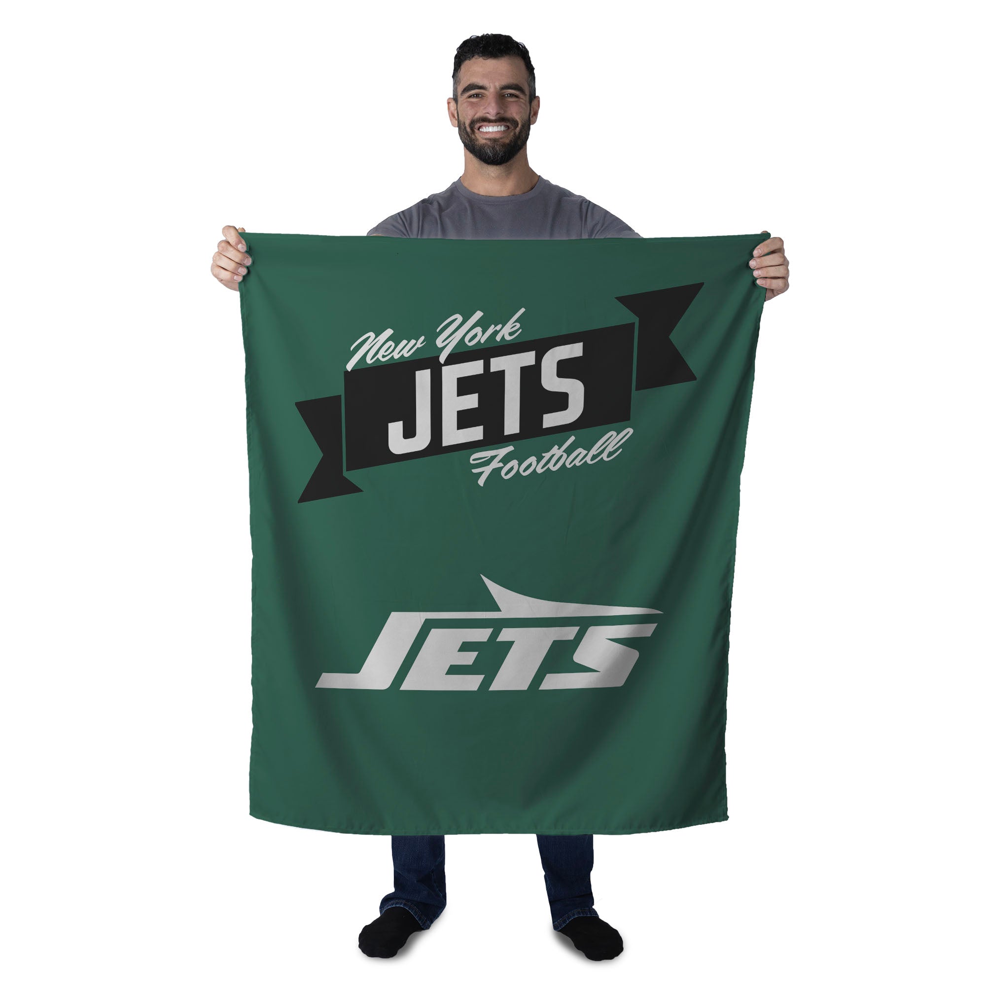 NFL New York Jets Premium Wall Hanging 34 x 40 Inches