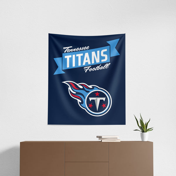 NFL Tennessee Titans Premium Wall Hanging 34 x 40 Inches