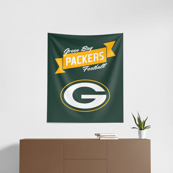 NFL Green Bay Packers Premium Wall Hanging 34 x 40 Inches