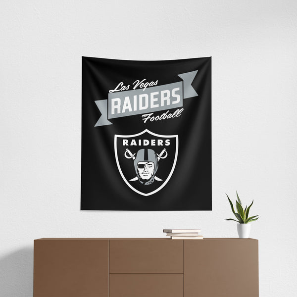NFL Las Vegas Raiders Premium Wall Hanging 34 x 40 Inches