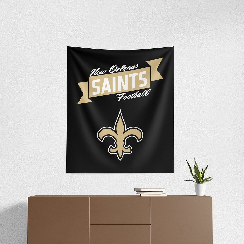 NFL New Orleans Saints Premium Wall Hanging 34 x 40 Inches