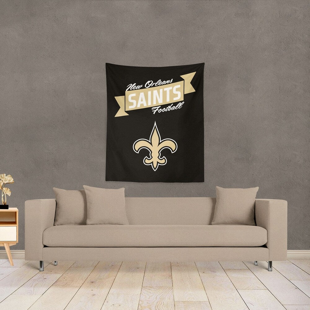 NFL New Orleans Saints Premium Wall Hanging 34 x 40 Inches