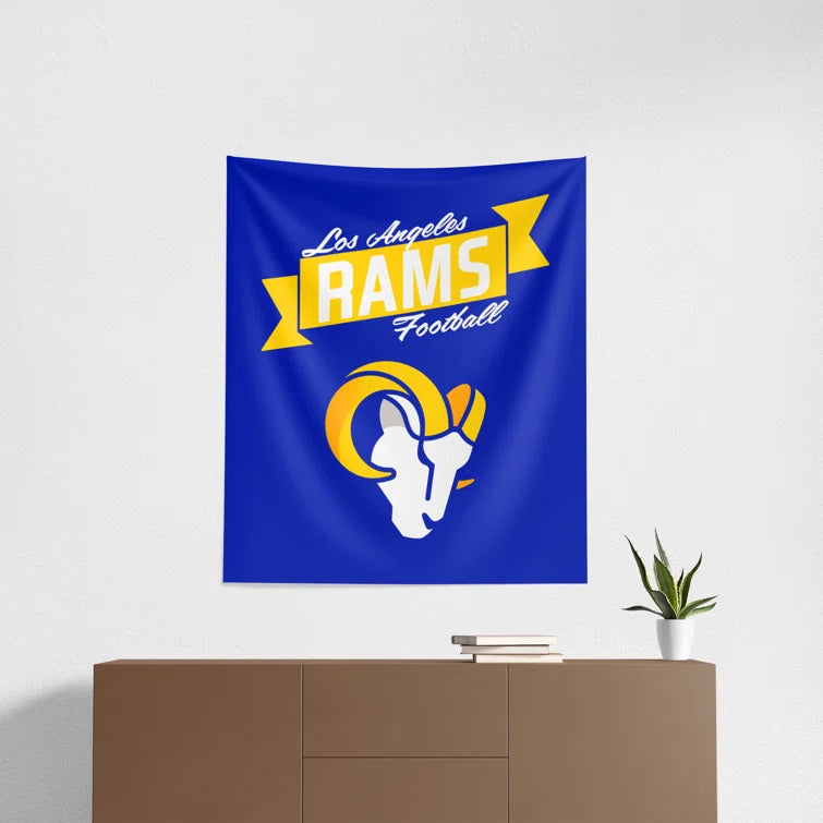 NFL Los Angeles Rams Premium Wall Hanging 34 x 40 Inches