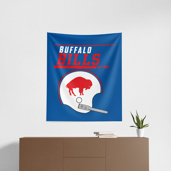 NFL Buffalo Bills 40 YD Dash Legacy Wall Hanging 34 x 40 Inches