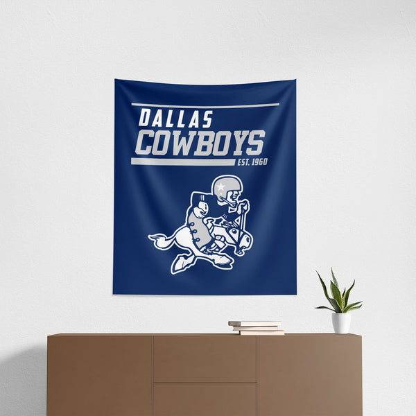 NFL Dallas Cowboys 40 YD Dash Legacy Wall Hanging 34 x 40 Inches