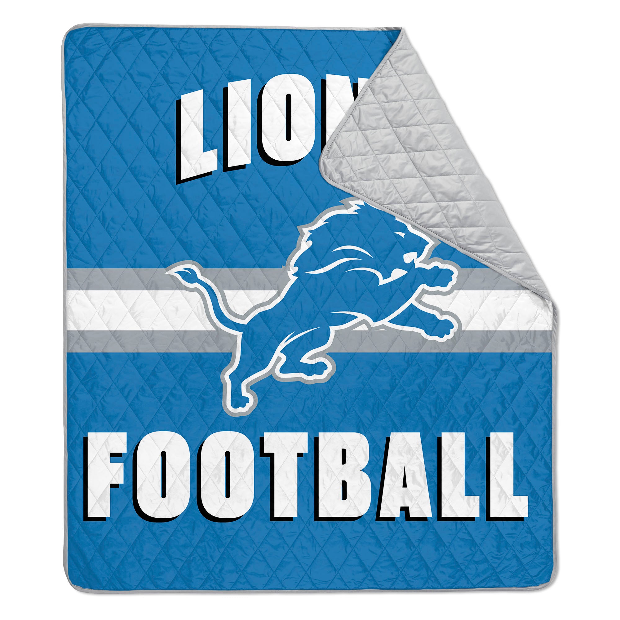 NFL Detroit Lions Strip Sack Outdoor Blanket 60x70 inches