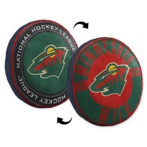 NHL Minnesota Wild Travel Cloud Pillow 15 Inches