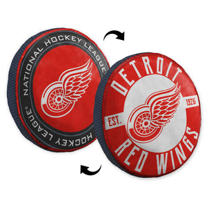 NHL Detroit Red Wings Travel Cloud Pillow 15 Inches