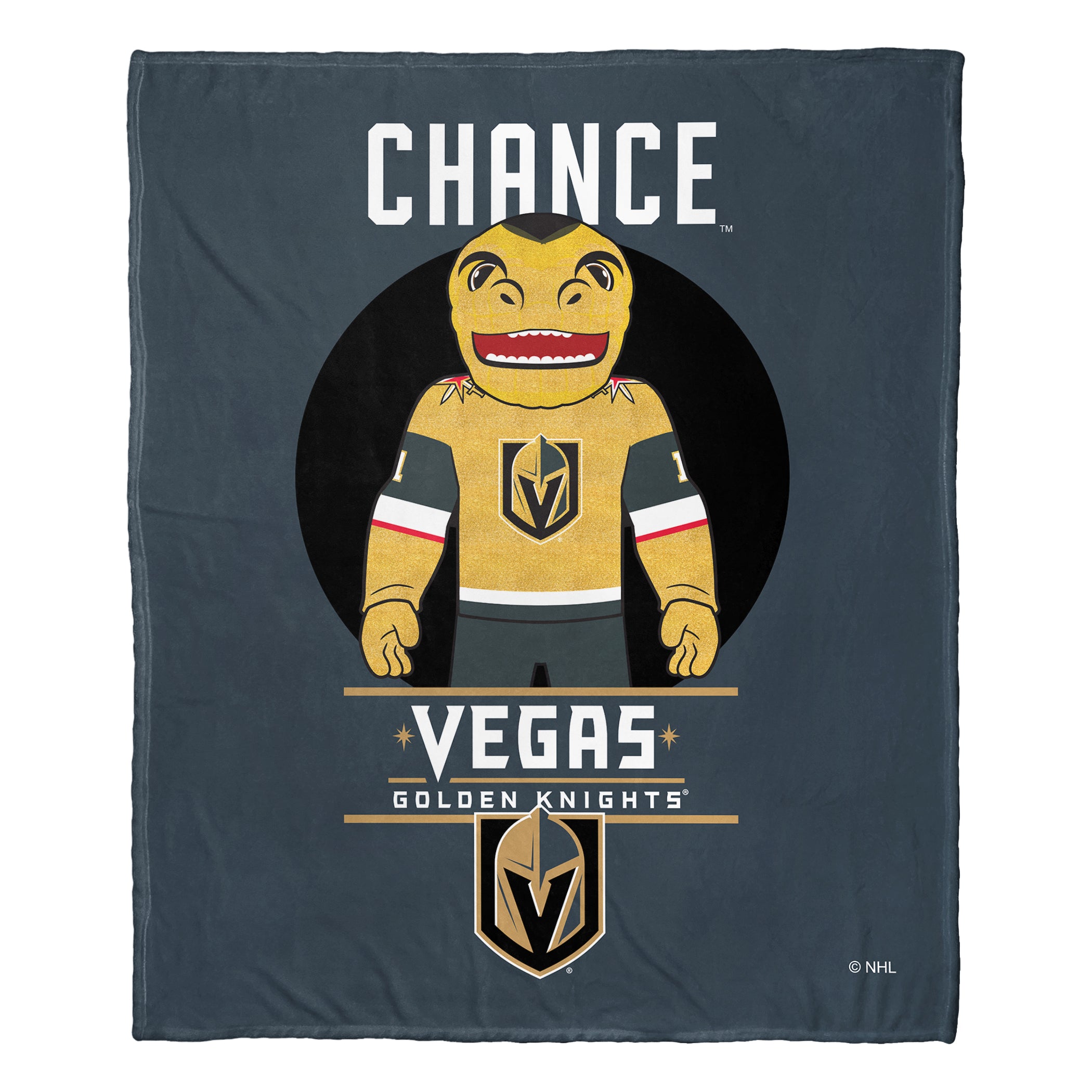 NHL Vegas Golden Knights Mascot Love Silk Touch Throw Blanket 50x60 Inches