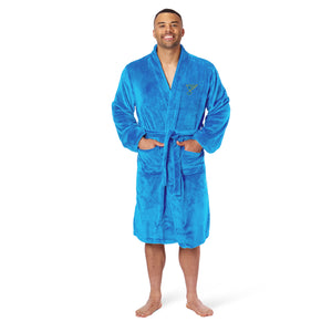 NHL St. Louis Blues Light Blue Mens Sherpa Bathrobe Large/XLarge