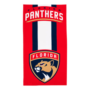 NHL Florida Panthers Zone Read Beach Towel 30x60 inches