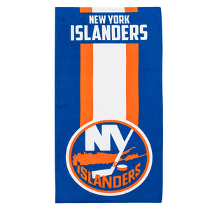 NHL New York Islanders Zone Read Beach Towel 30x60 inches