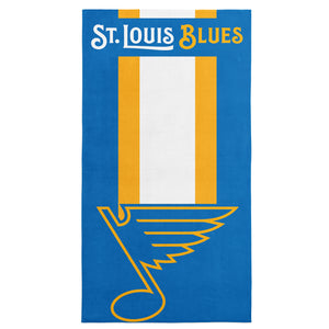 NHL St. Louis Blues Zone Read Beach Towel 30x60 inches